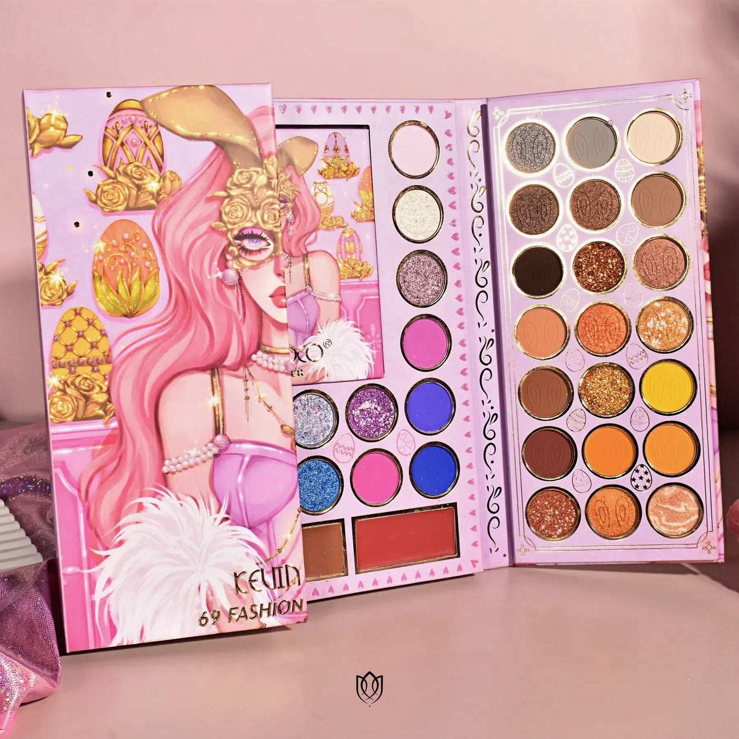 Sombras 69 colores Bunny Lady (6pz)