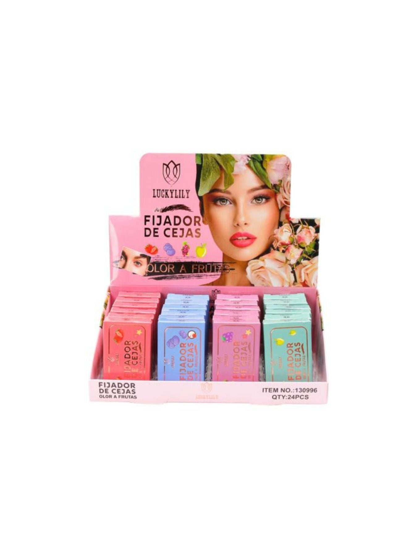 Gel Fijador de Cejas Frutal (24pz)