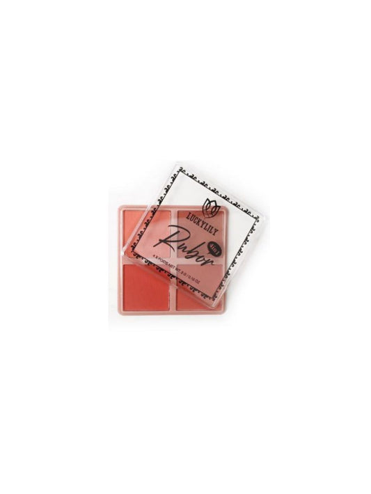 Rubor en polvo 4 colores (12pz)