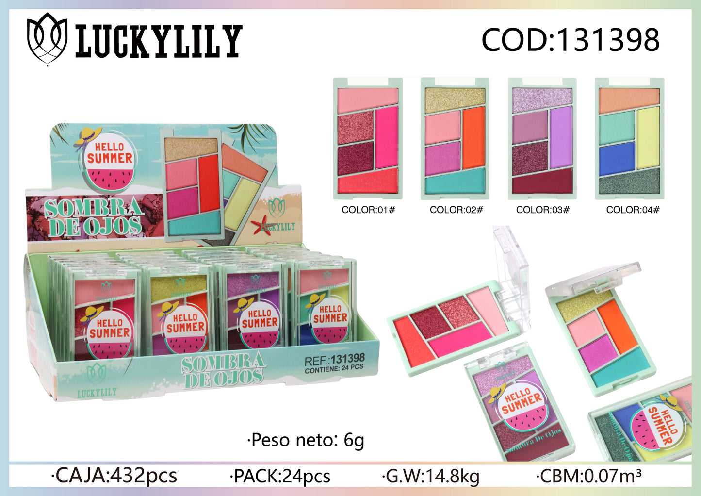 Sombra Hello Summer (24pz)