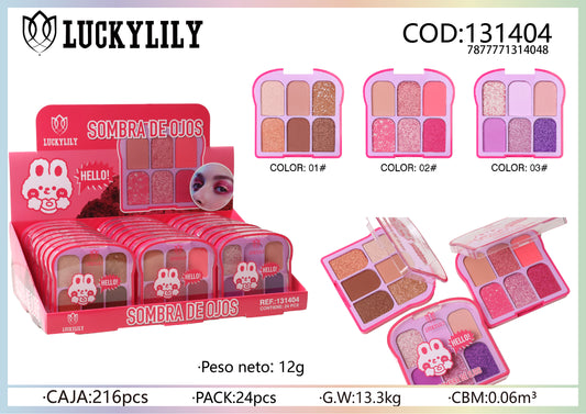 Sombras de ojos HELLO! (24pz)