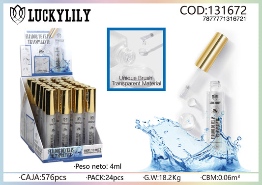 Fijador de cejas transparente (24pz)