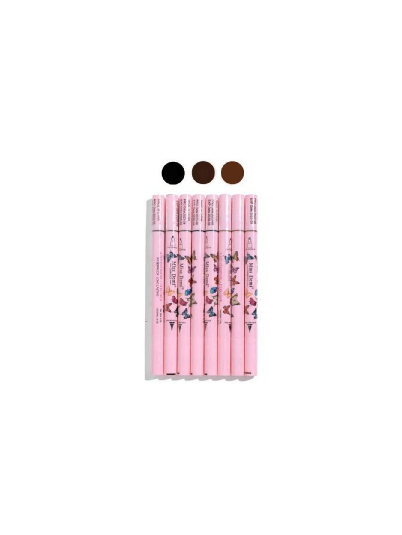 Lapiz para cejas + Delineador (48pz)