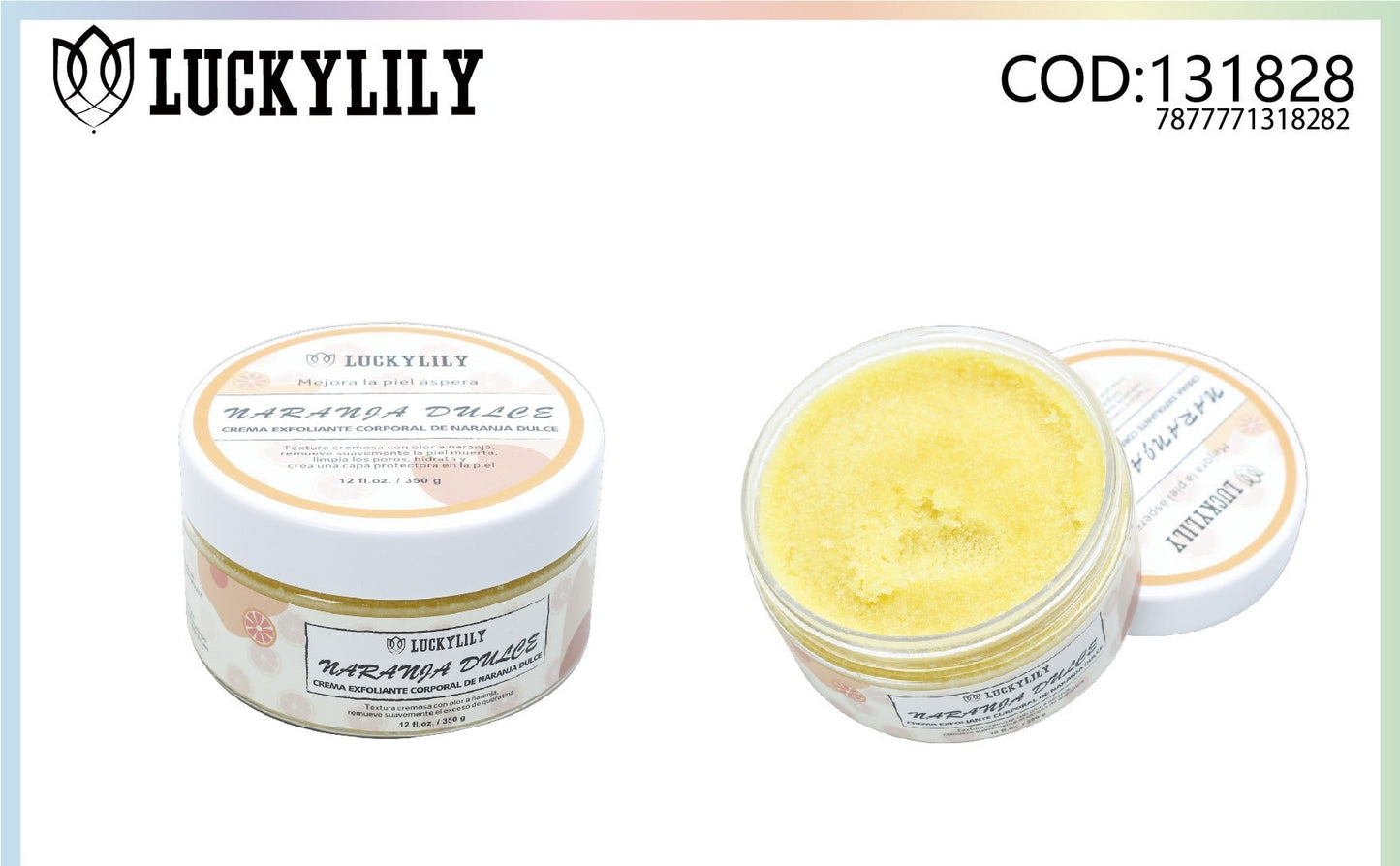 Exfoliante corporal Naranja dulce (12pz)