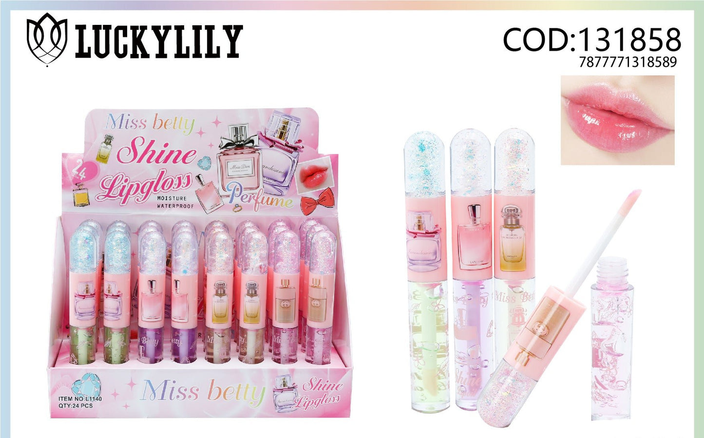 Brillo labial Shine (24pz)