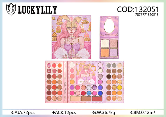 Sombras 69 colores Bunny Lady (6pz)