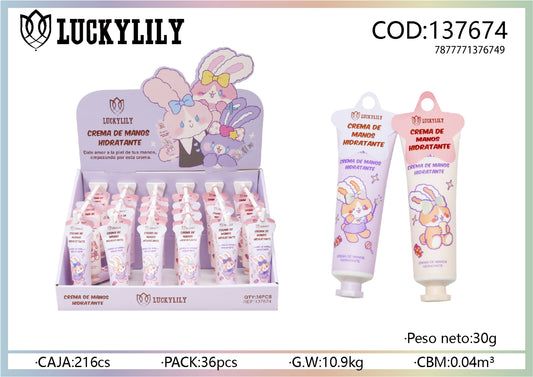 Crema para mano hidratante (36pz)