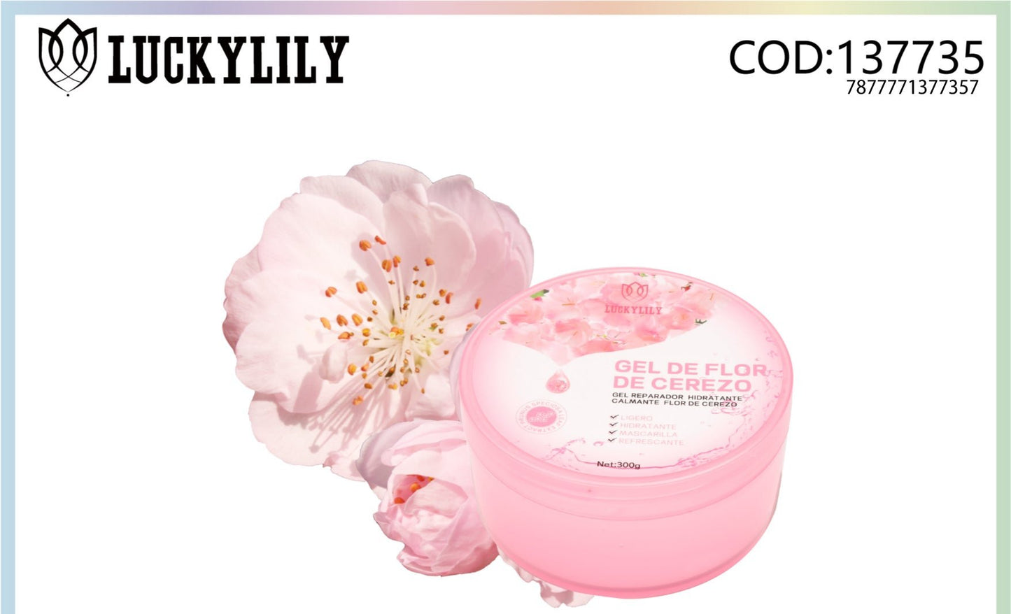 Gel Reparador Nutritivo de Sakura (12pz)
