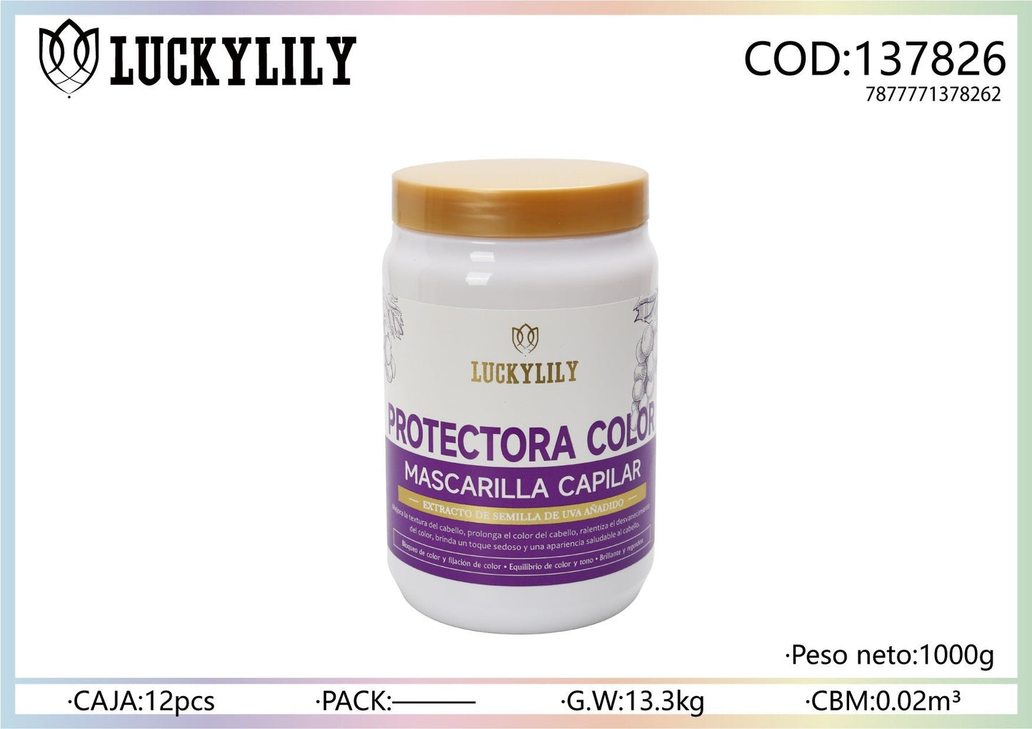 Mascarilla Capilar PROTECTOR DE COLOR (12pz)