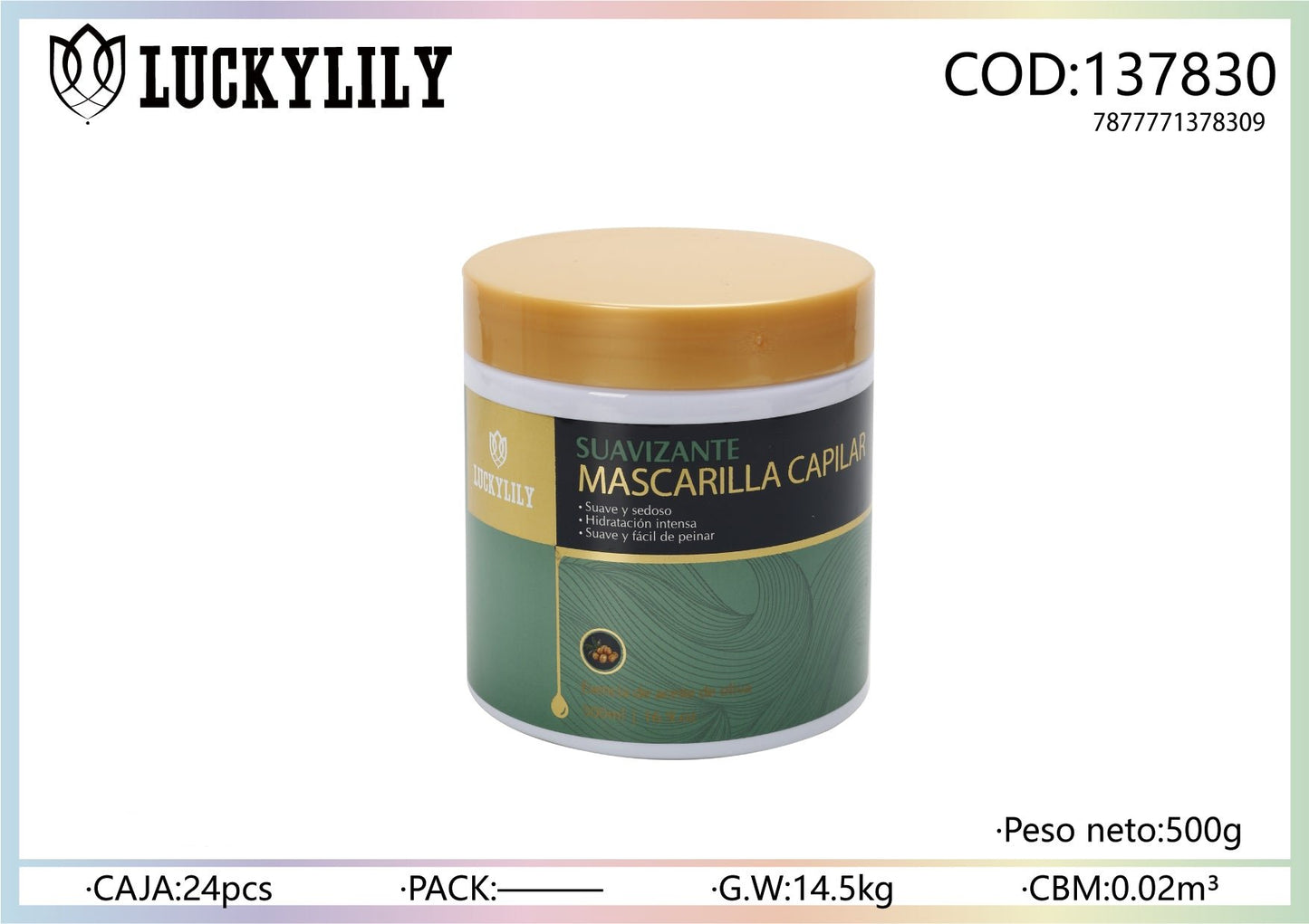 Mascarilla capilar suavizante (12pz)