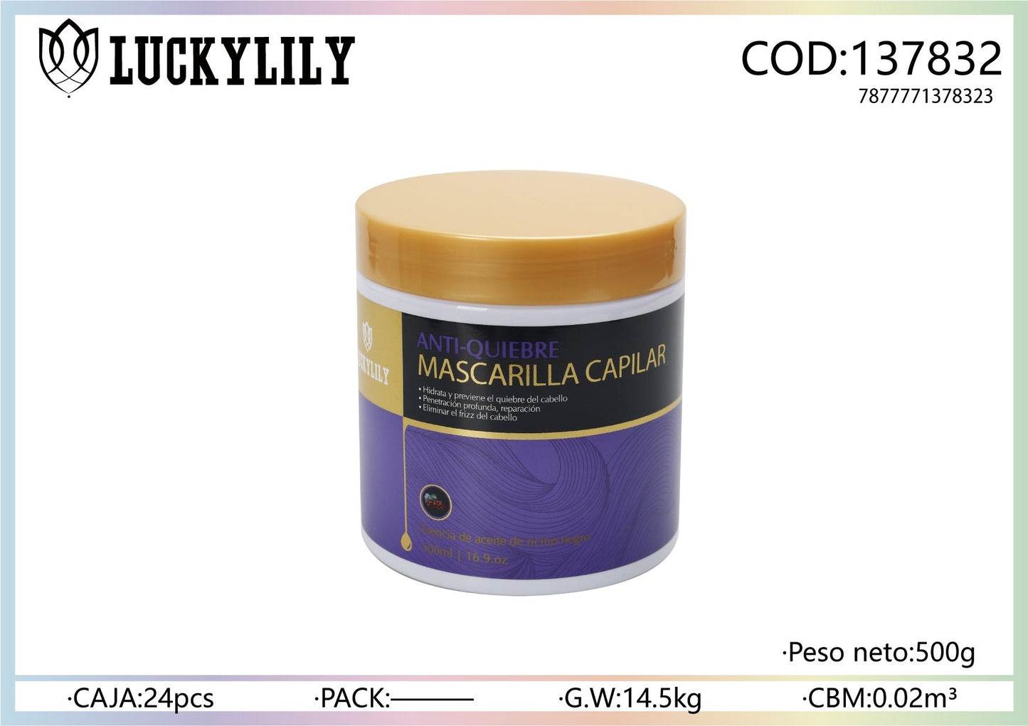 Mascarilla capilar Anti-Quiebre (12pz)