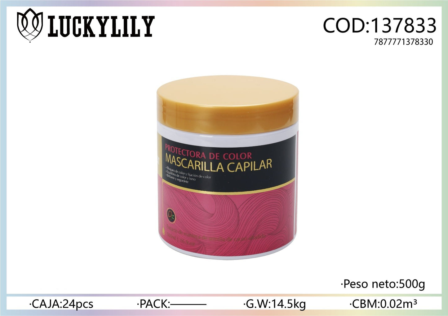 Mascarilla capilar Protección de Color (12pz)