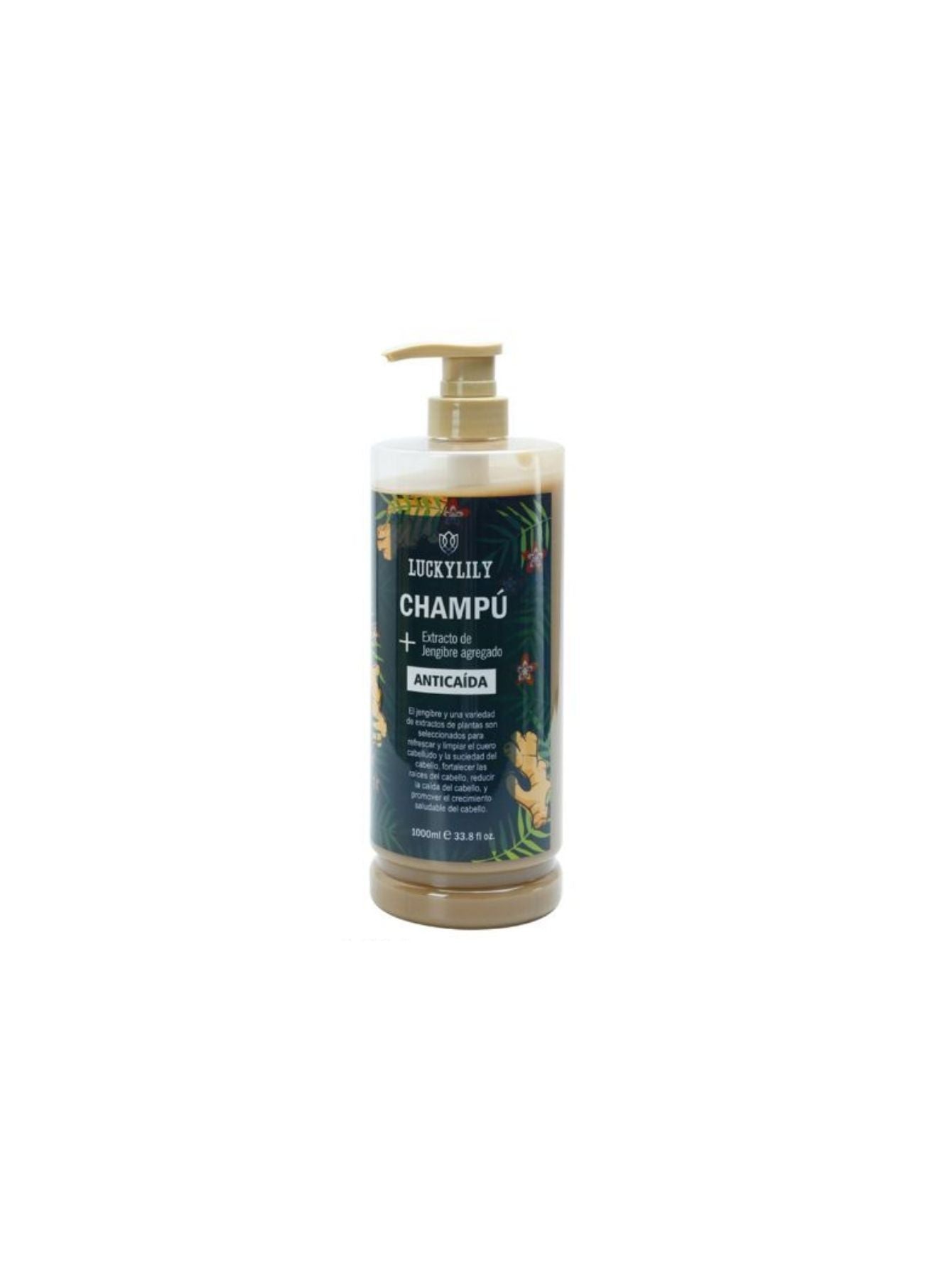 Shampoo Anticaída con extracto de Jengibre (12pz)