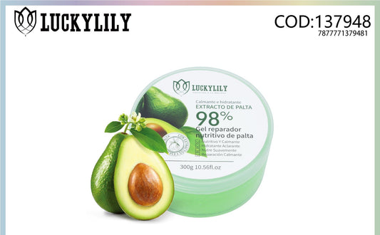 Gel Reparador Nutritivo de Aguacate (12pz)