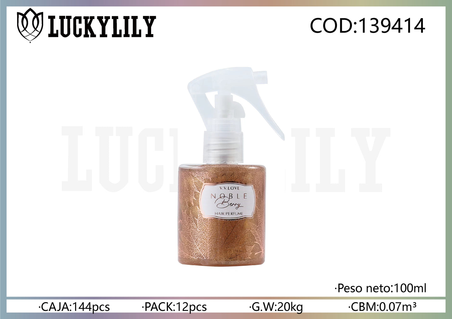 Perfume para Cabello Noble Berry (12pz)
