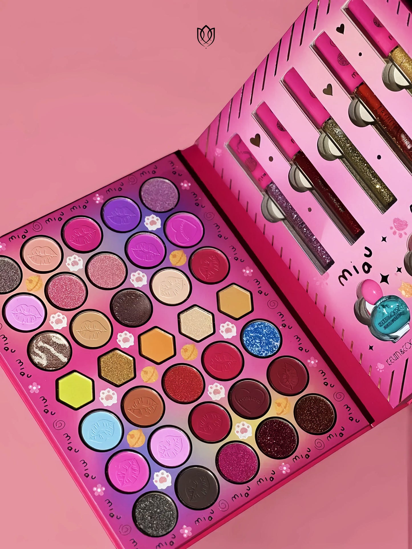 Paleta Rostro 35 colores Kitty (6pz)