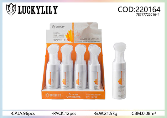 Limpiador facial espuma Flor de Loto (12pz)