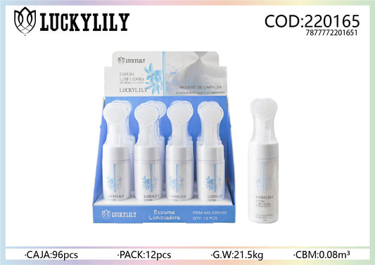 Limpiador facial espuma Flor de Lirio (12pz)