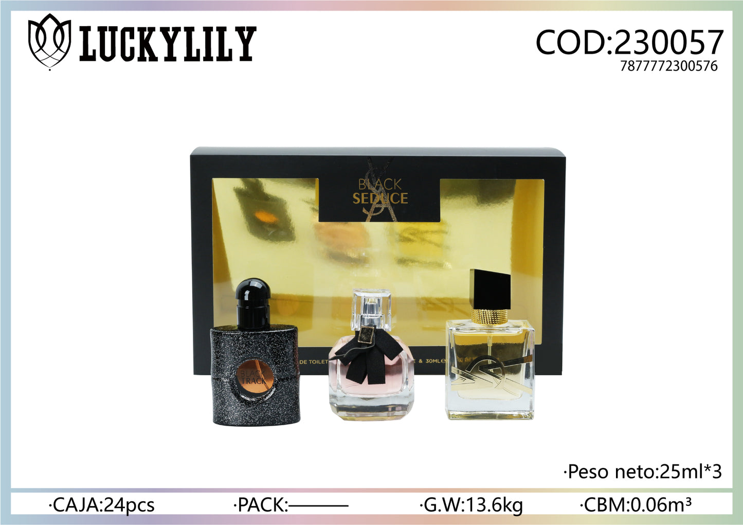 SET DE PERFUMES Dama (6pz)