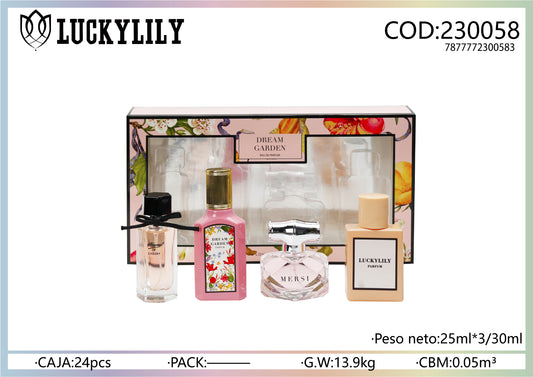 SET DE PERFUMES Dama (6pz)