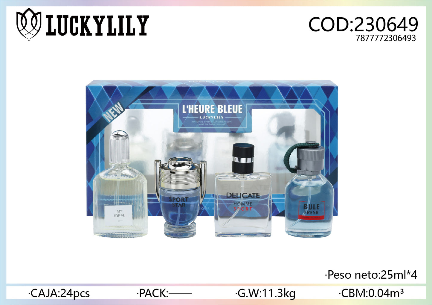SET DE PERFUMES (6pz)