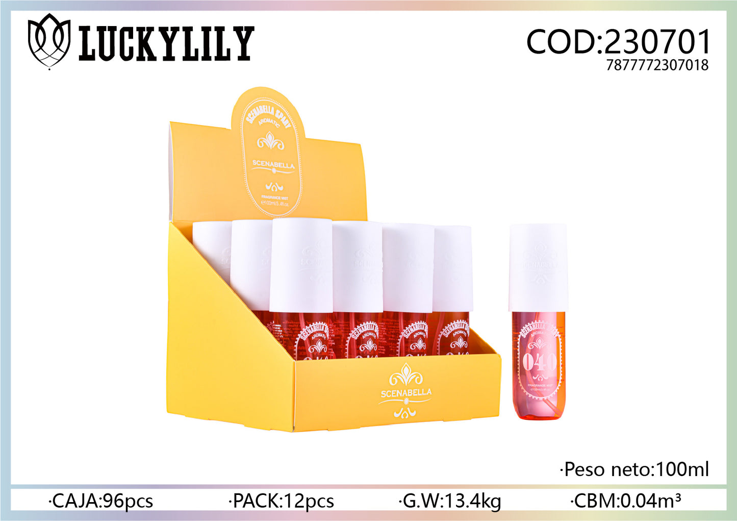 Body Mist 040 100ml (12pz)