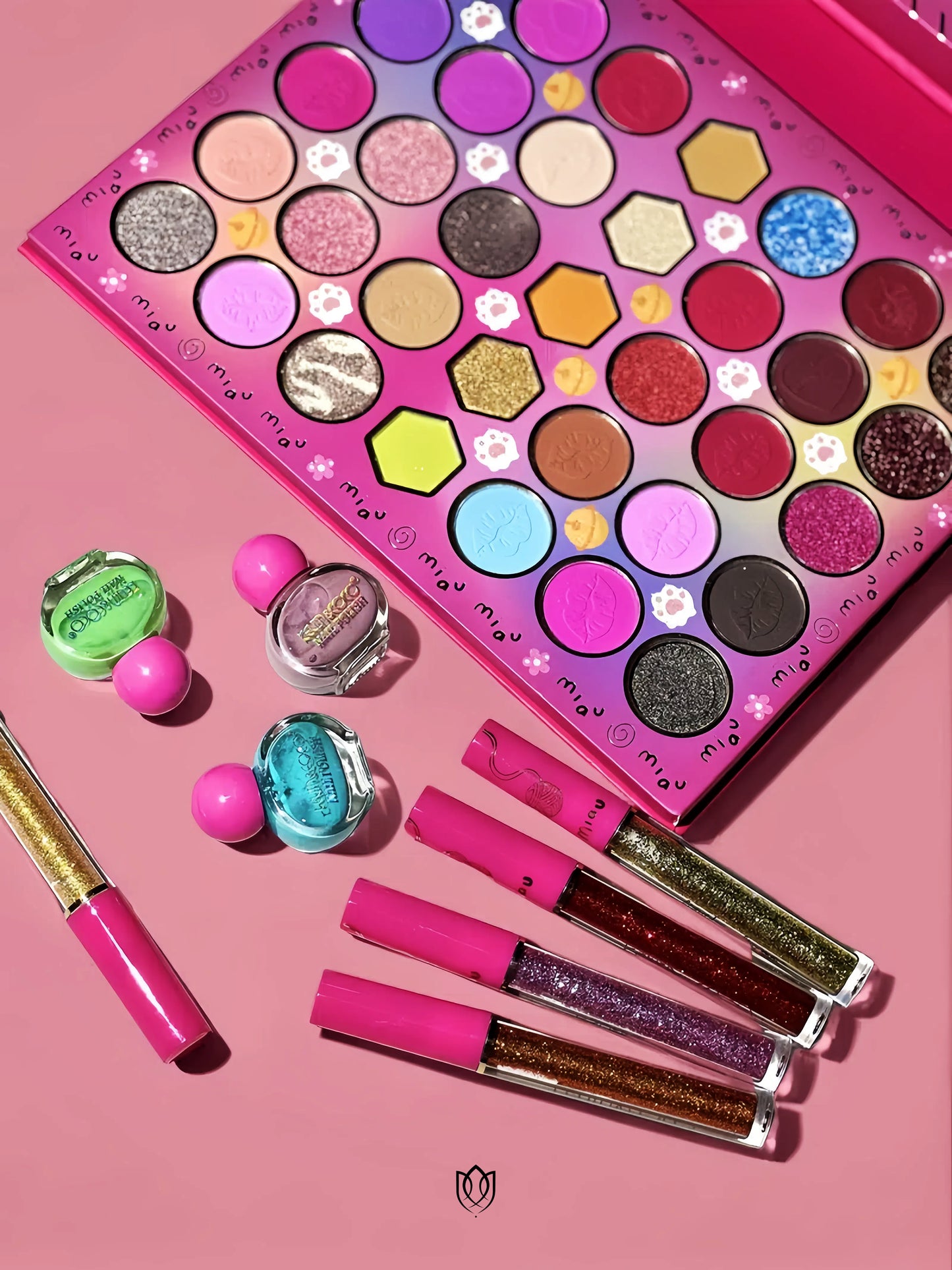 Paleta Rostro 35 colores Kitty (6pz)