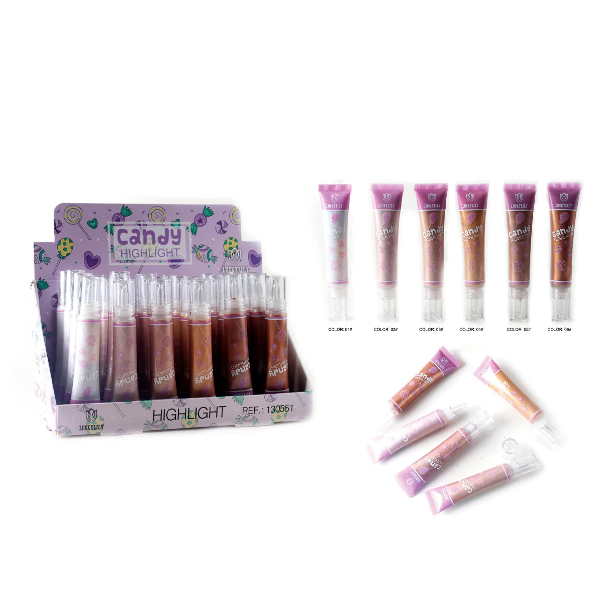 Iluminador en crema (24pz)