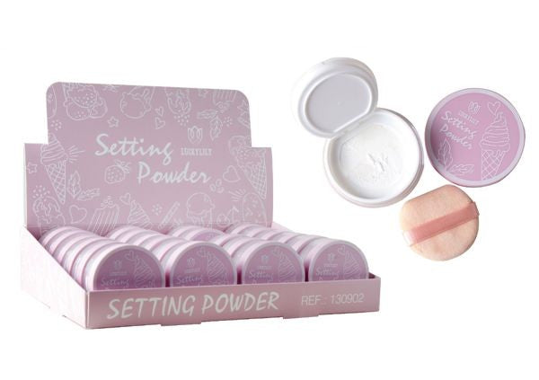 Polvo Fijador de Maquillaje (24pz)