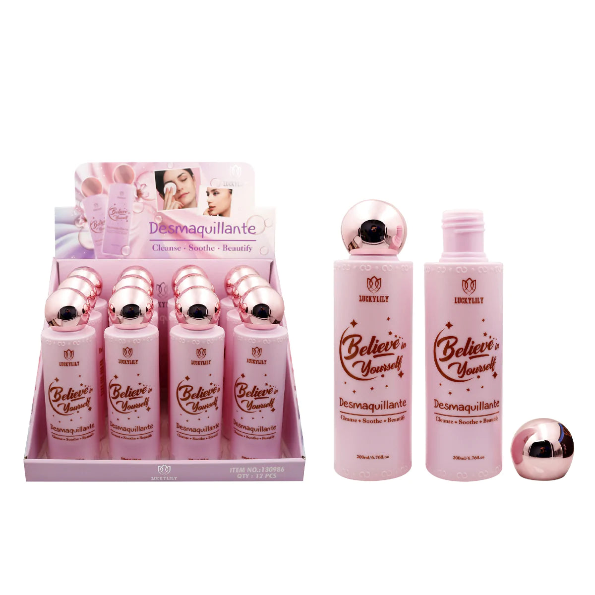 Desmaquillante Believe Yourself 200ml (12pz)