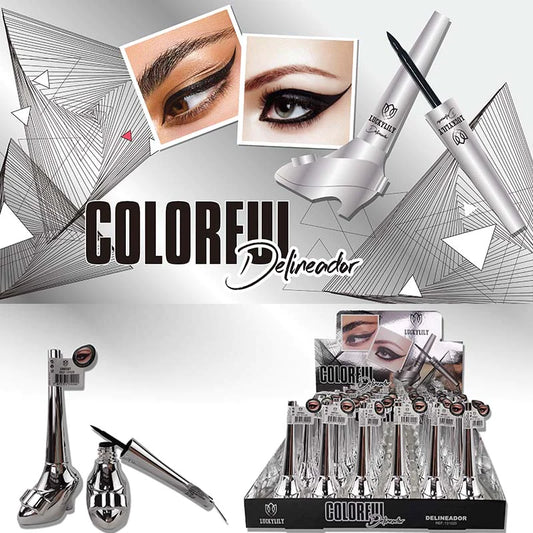 Delineador Líquido de Ojos(24pz)
