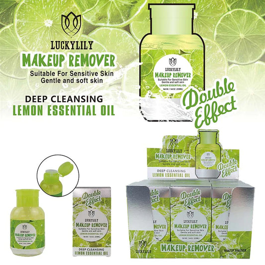 Removedor de Maquillaje con Aceite Esencial de Limón (6pz)