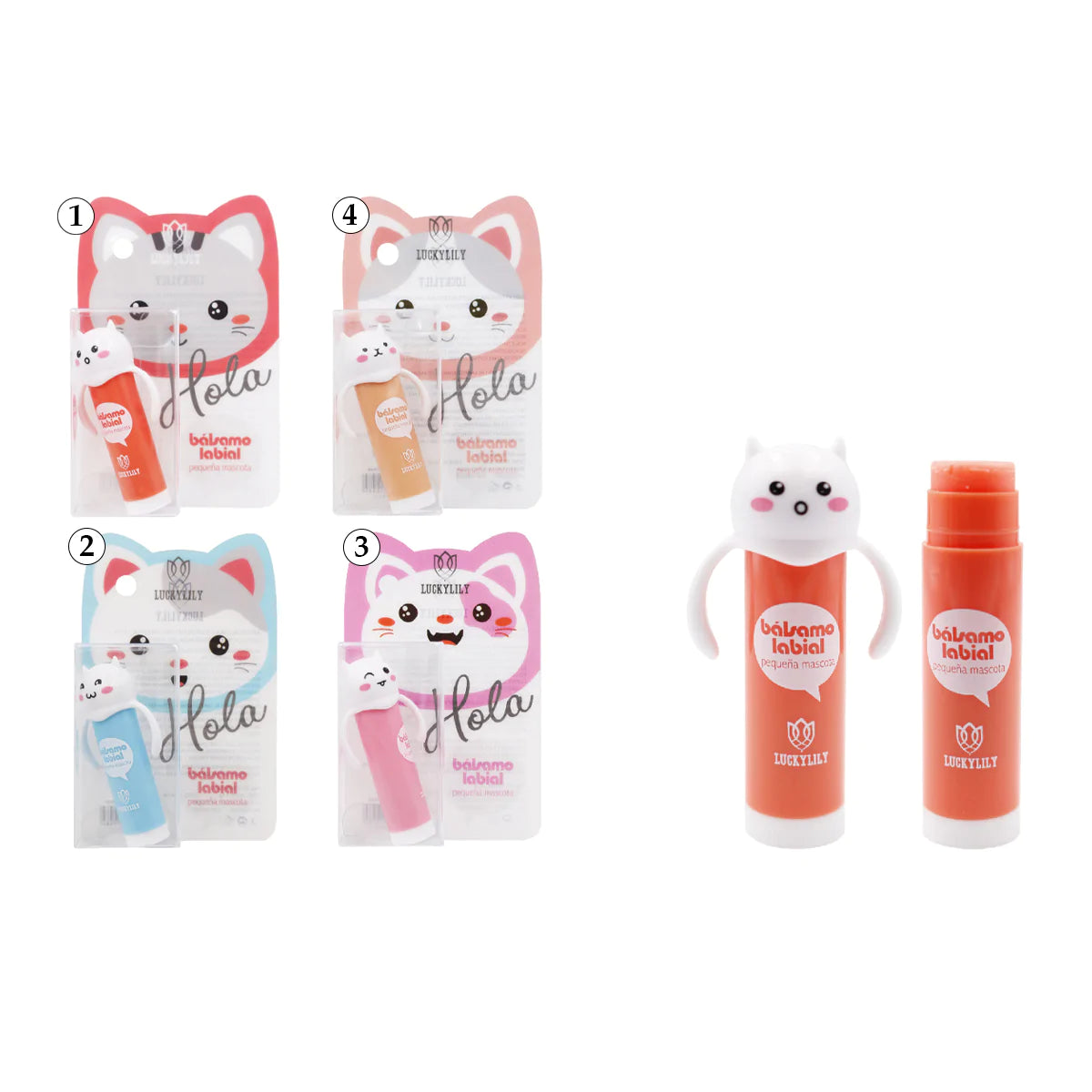 Bálsamo Labial Gatito