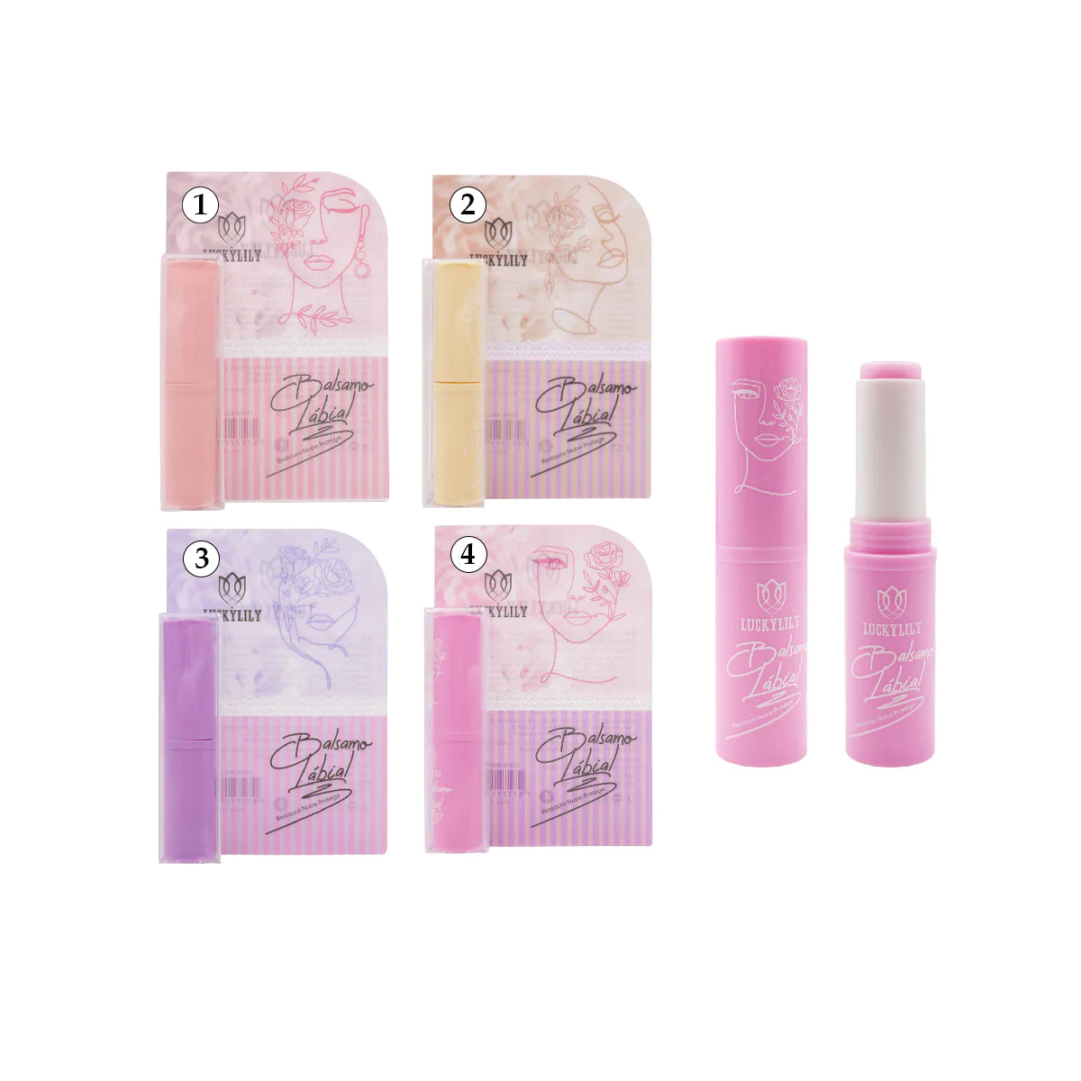 Bálsamo Labial Rosas