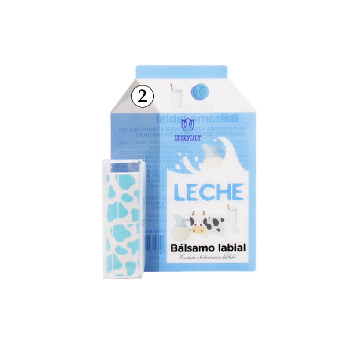 Bálsamo Labial Diseño de Leche