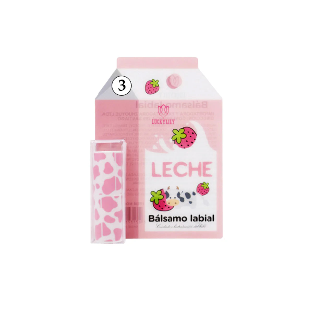 Bálsamo Labial Diseño de Leche