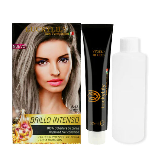 Tinte para el Cabello LuckyLily Brillo Intenso #13 Rubio (24pz)
