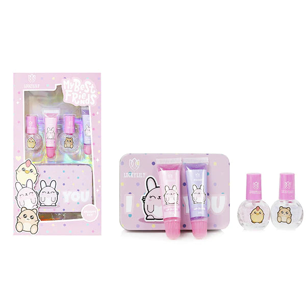Kit de Maquillaje Básico para niñas I Love You