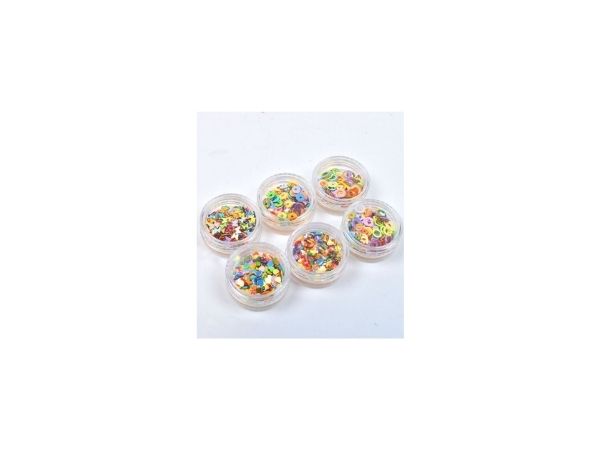 Decoración Uñas Postizas Multicolores