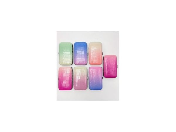 Kit Manicure Estuche Color Degradado