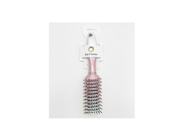 Cepillo Rectangular Color Perlado Rosa