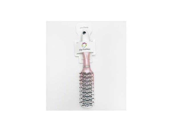 Cepillo Rectangular Color Perlado Rosa