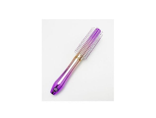 Cepillo Redondo Color Violeta Degradado.