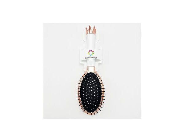 Cepillo Circular Color Bronce Con Mango de Corona.