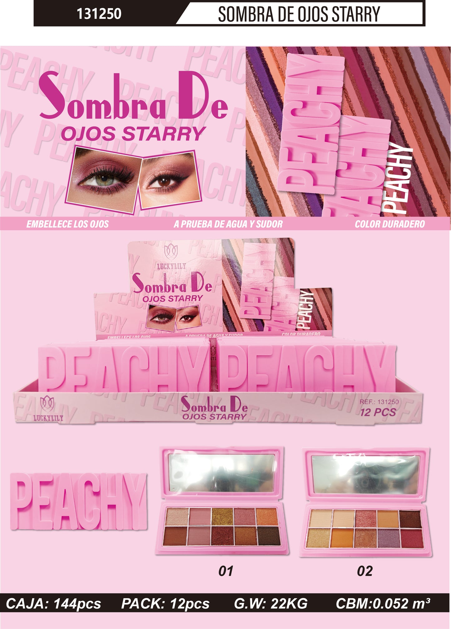 Sombra Peachy (12pz)
