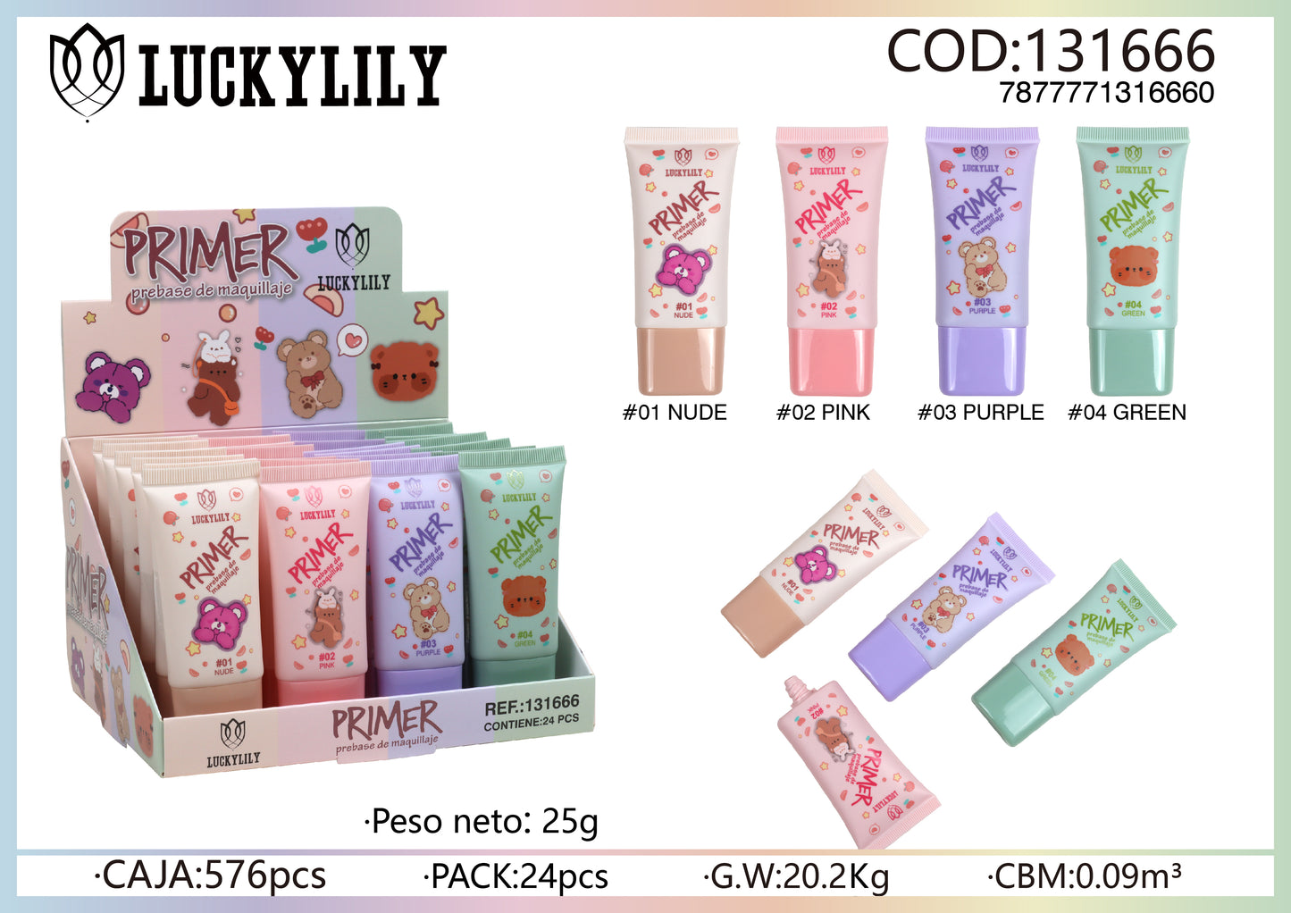 Cartoon primer (24pz)