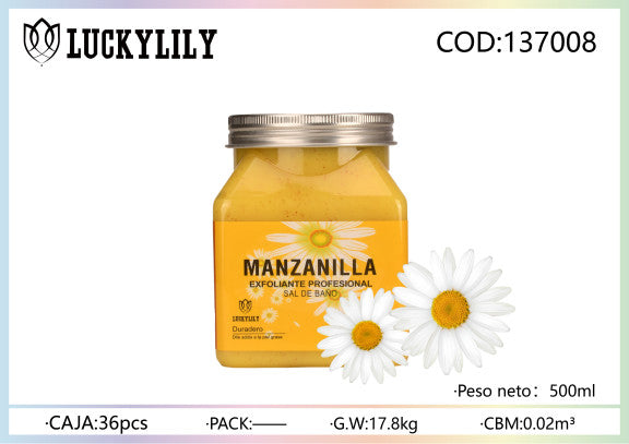 Exfoliante corporal de Manzanilla (12pz)