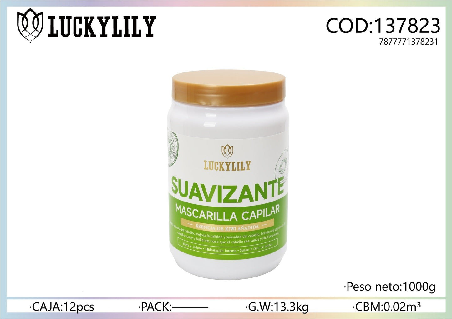 Mascarilla Capilar SUAVIZANTE (12pz)
