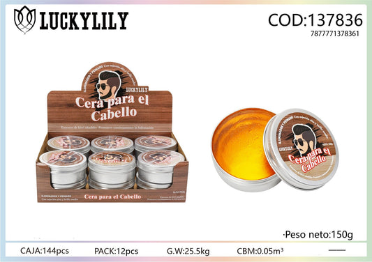 Cera Fijadora de Cabello (12pz)