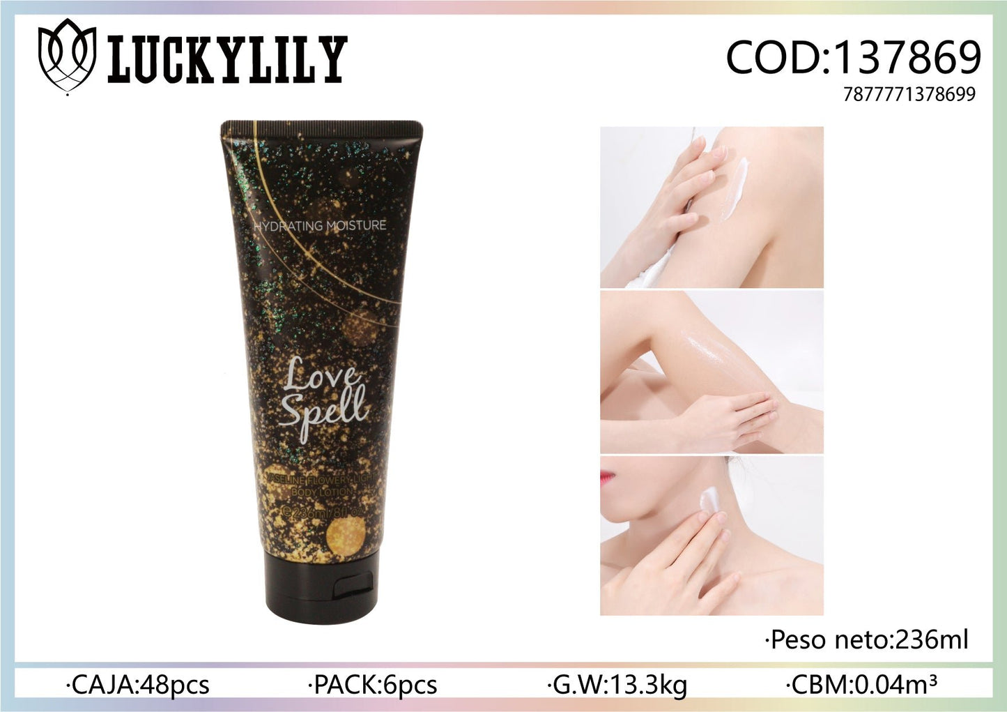 Locion corporal Love Spell (6pz)